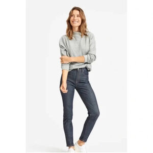 Everlane Ankle Dark Wash High Rise Jeans Size 26